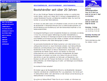 Tablet Screenshot of boote-motoren-mecklenburg.de